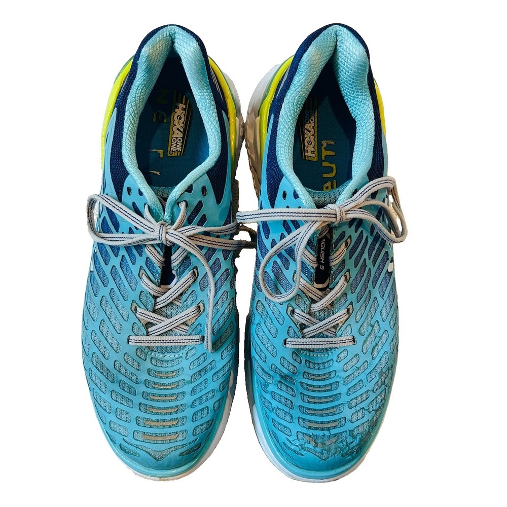 Hoka One One Vanquish 3 Running Shoes Women's Size 8 Blue 1014792 BTBP - Picture 3 of 10